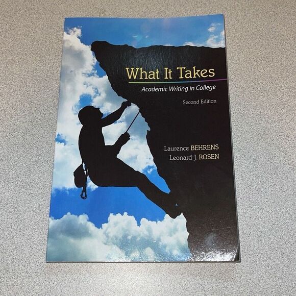 Pearson‎ What it Takes Academic Writing in College Second Edition Paperback - Picture 5 of 5